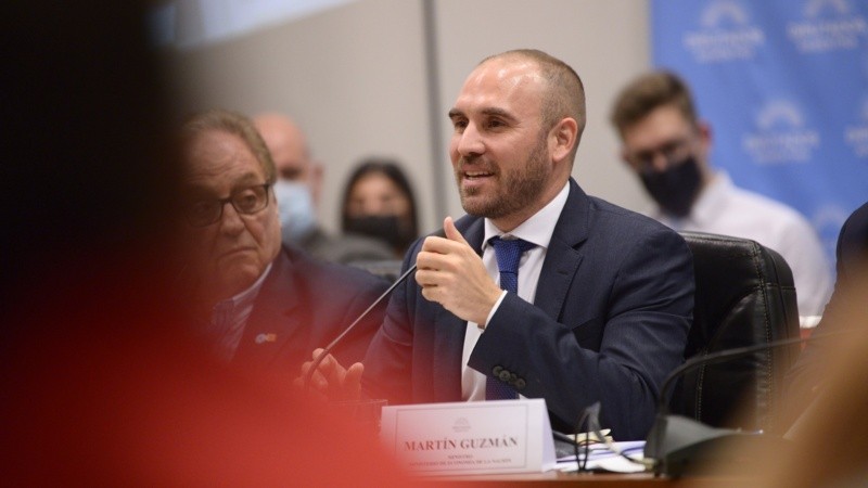 El ministro de Economía en Diputados este lunes.