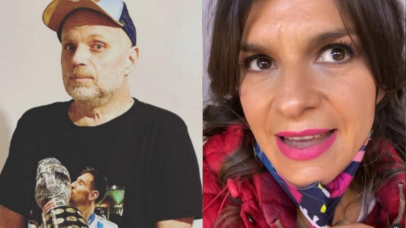 Dalia Gutmann y Sebastián Wainraich llevan casi 20 años juntos.