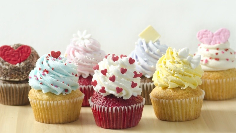 Muchas competencias de pasteleros y reposteros se basan en la decoración de cupcakes