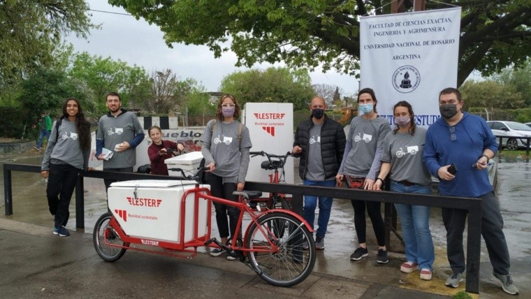 El equipo rosarino detrás de 