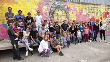 Año 2016: homenaje a Yanina García, una joven madre de 18 años baleada en la puerta de su casa.