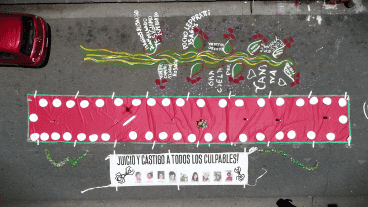 La gran intervención de diciembre 2020 frente a los Tribunales provinciales.