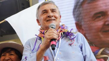 "Yo voy a ser candidato a presidente", dijo Morales.