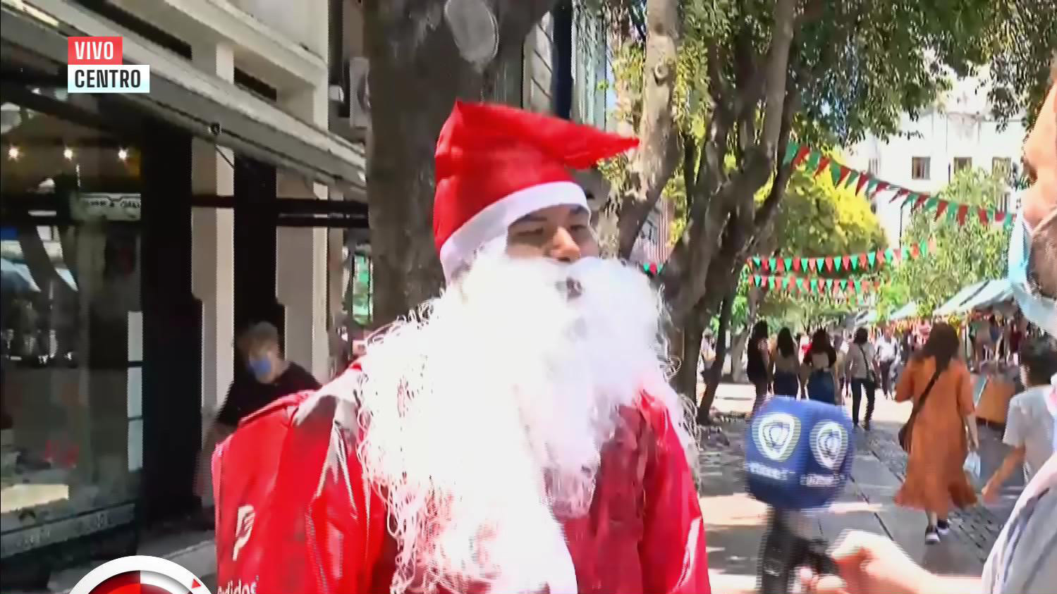 Habló el Papá Noel que detuvo a un ladrón: “Cuando se lo llevaban le dije  «felíz Navidad, pero no vas a tener regalo»” | Rosario3