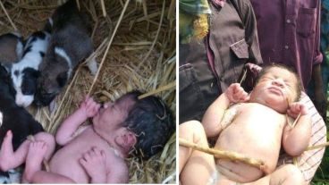 La niña fue remitida al Proyecto Child Line y la llamaron Akanksha.