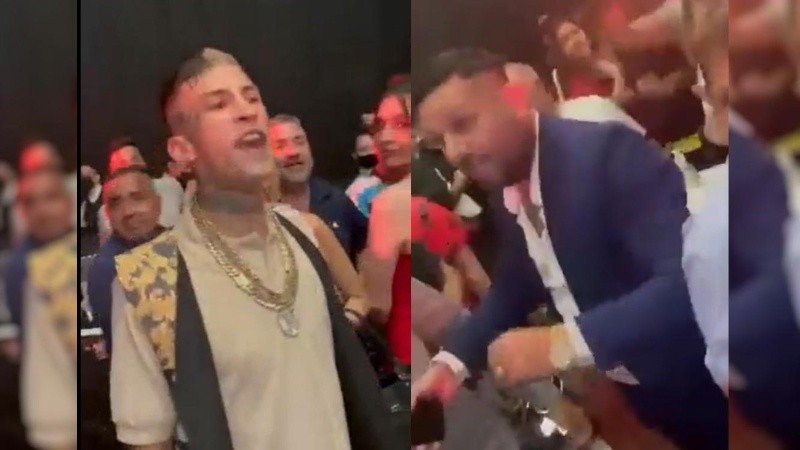 La pelea de L-Gante con 