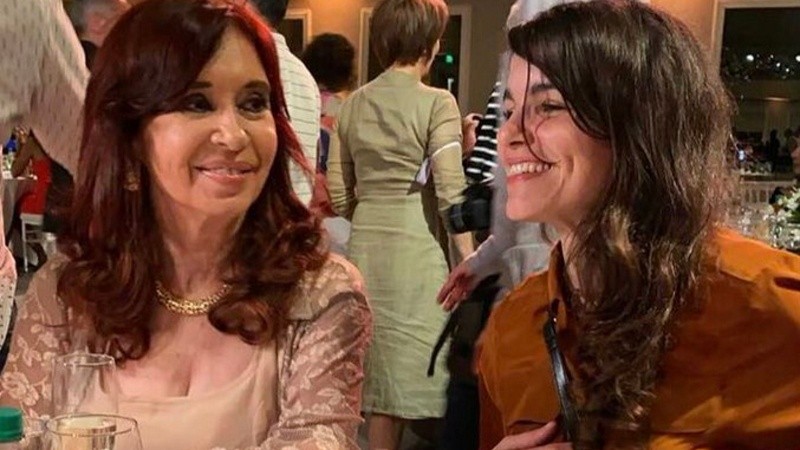 Cristina con Marina Glezer.