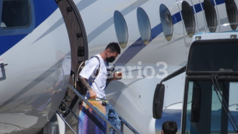 La Pulga y su característico equipo de mate ya están en Rosario.