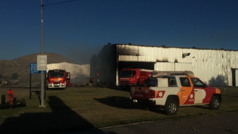 El municipio informó que se dañó gravemente la totalidad del equipamiento y la maquinaria existente