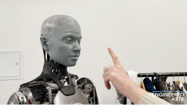 Ameca es el robot con rostro humano más avanzado del mundo.