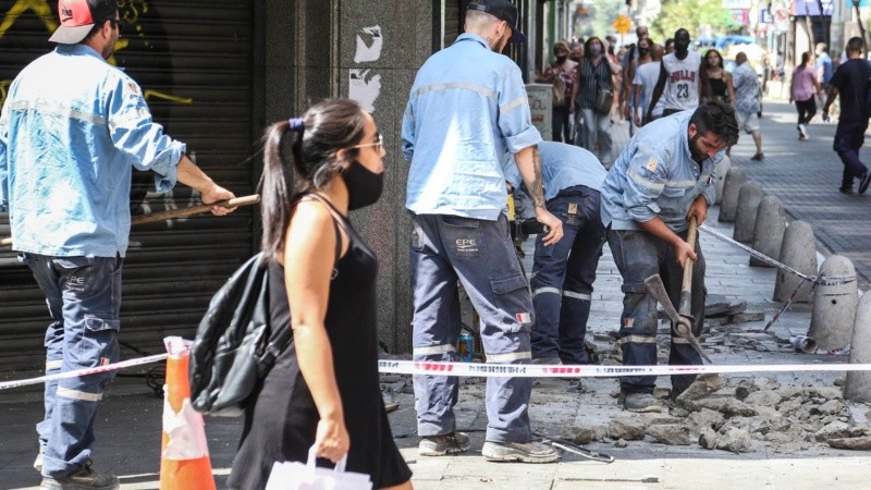 El gremio reclama más personal para el trabajo en la calle.