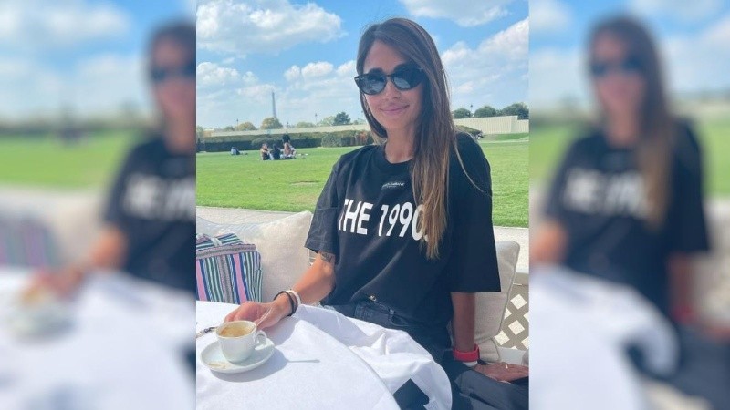 La rosarina Antonela Roccuzzo.