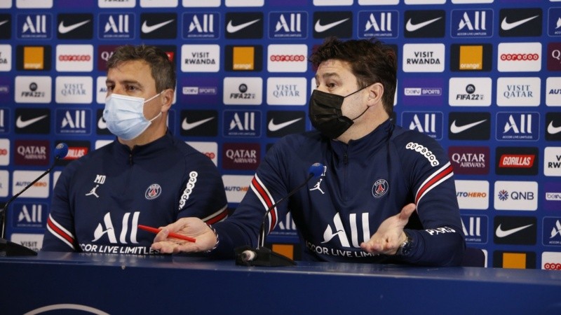 El DT del equipo parisino habló de la salud de Messi.