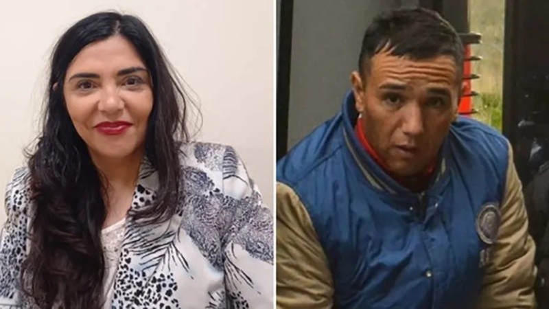 La jueza Suárez y el condenado Omar 