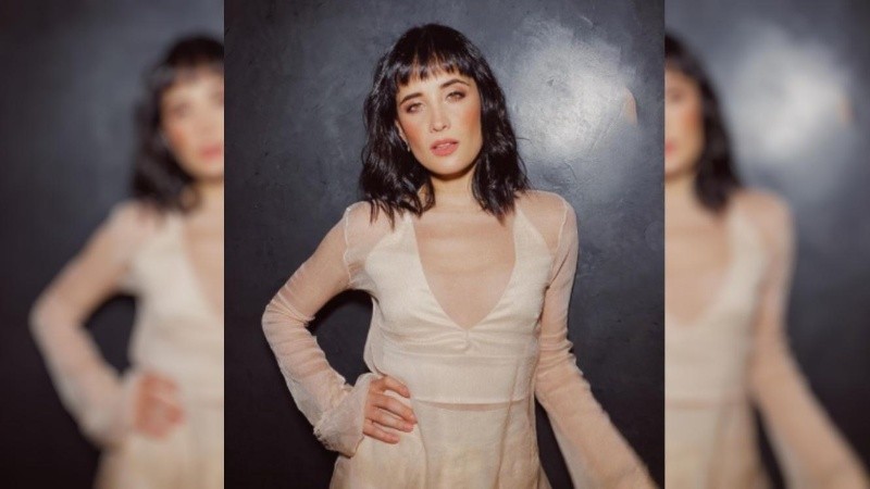 La modelo, actriz y presentadora Florencia Torrente.