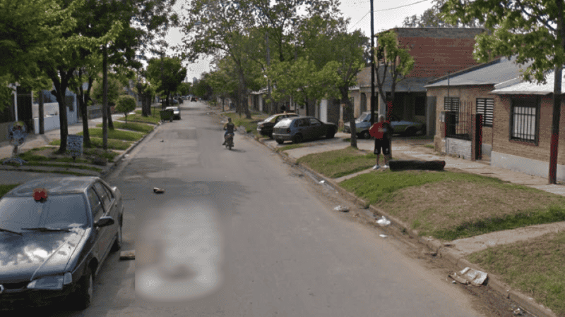 Casilda al 6000, la cuadra del ataque.