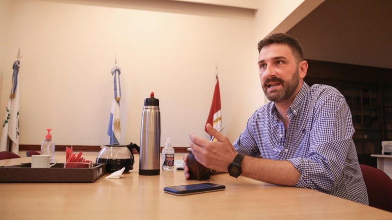 El diputado nacional Enrique Estévez Boero, en la entrevista exclusiva con Rosario3