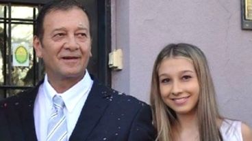 Marcelo Galarza y Nahir.