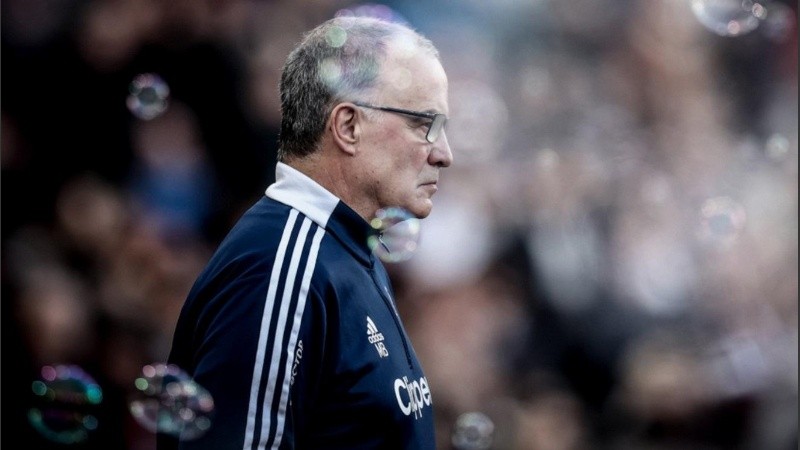 El técnico del Leeds FC, Marcelo Bielsa