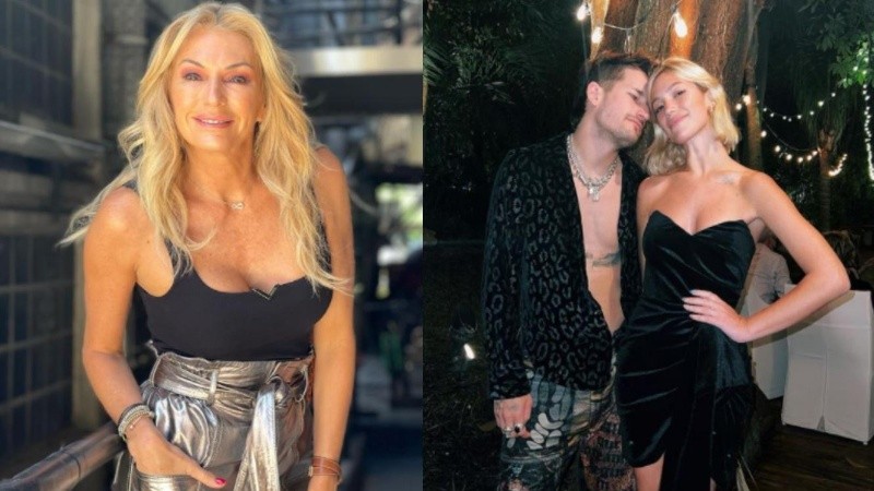 Yanina Latorre y Stefi Roitman junto a Ricky Montaner.