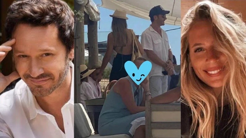 Él, ella y la primera foto juntos.