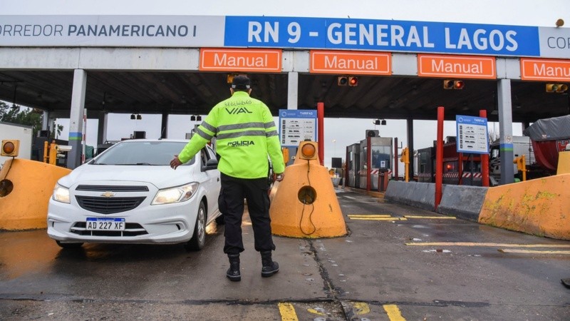 La agencia provincial tiene distintos puntos de control.