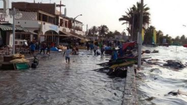 El oleaje tras la erupción del volcán Hunga Tonga-Hunga Ha'apai provocó dos muertes en Perú.