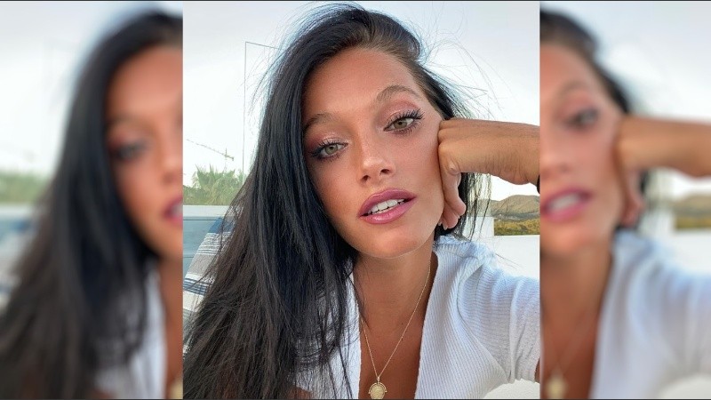 La cantante y modelo Oriana Sabatini.