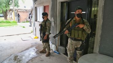 Allanamientos de la TOE y la AIC.