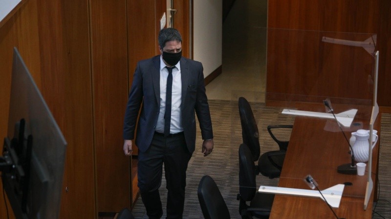 Matías Edery actualmente está abocado al juicio contra Esteban Alvarado.