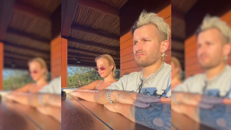 Stefi Roitman y Ricky Montaner