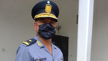 Natalio Marciani, este martes en el acto de asunción.