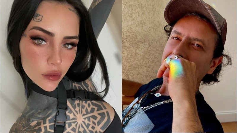 Candelaria Tinelli y Coti Sorokin.