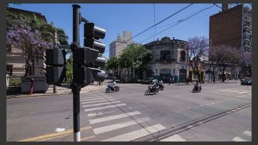 Tránsito más lento por Lagos desde Aristóbulo del Valle hasta 27 de Febrero.