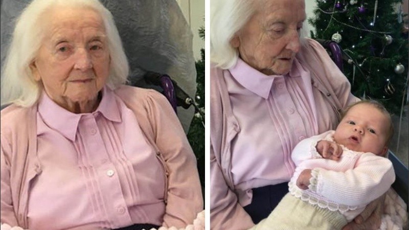 Desde 1947 no nacía una nena en la familia.