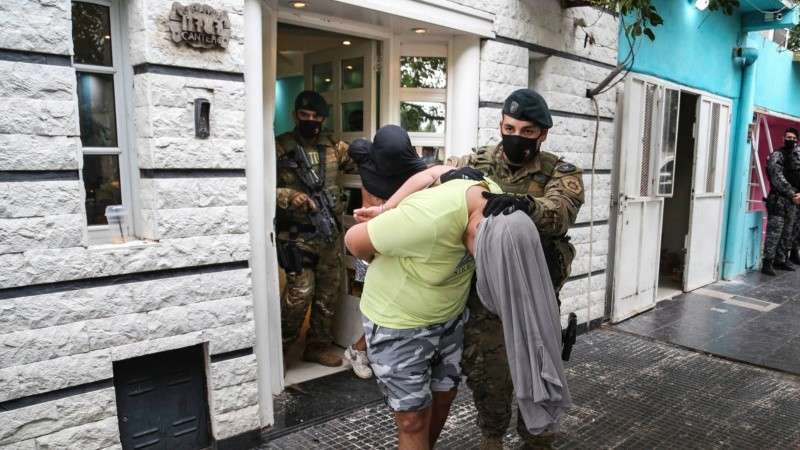 Lucho Cantero, detenido en enero de 2022, siguió al frente de la banda aun preso, según los investigadores.