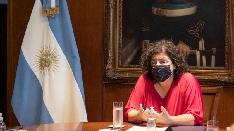 Vizzotti este viernes en la reunión del Cofesa.