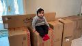 El nene de dos años que compró online por 1.700 dólares y ¡llenó la casa de cajas!