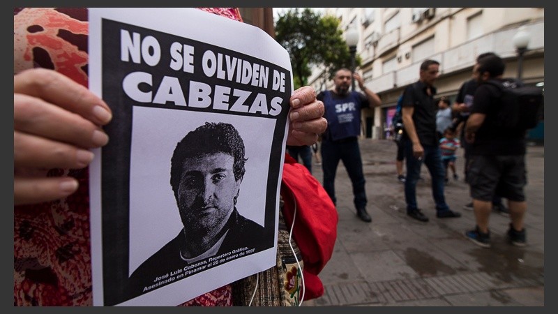 Rosario recordó a José Luis Cabezas a 22 años de su asesinato. 