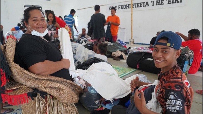 Tonga es uno de los pocos lugares del mundo libre en este momento del virus.