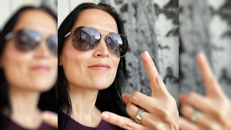 La cantante finlandesa Tarja Turunen