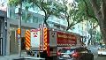 Un incendio devoró un departamento céntrico en un 10º piso