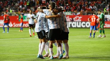 Argentina ganó en Chile y se impuso a la altura y a las adversidades.