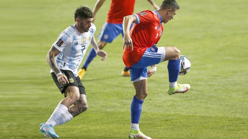 Rodrigo De Paul fue clave en el mediocampo y aportó para el segundo gol del partido.