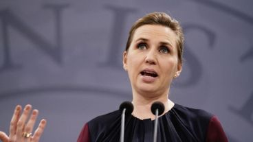 La primera ministra danesa, Mette Frederiksen.