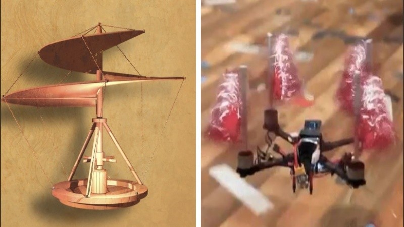 Los miembros del equipo se entusiasmaron con el diseño de Da Vinci.