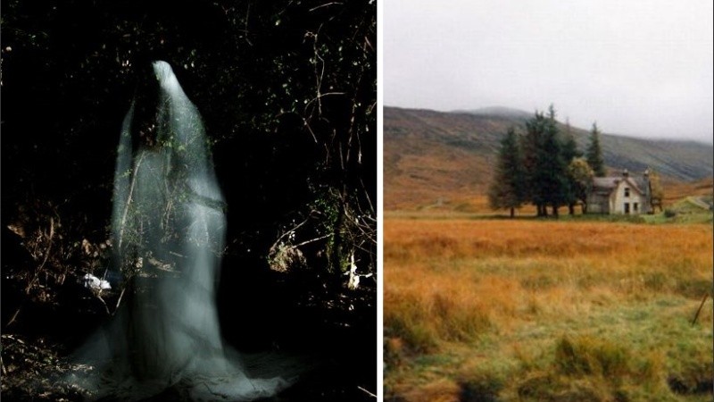 Phil y Jimmy decidieron salir de la casa rápidamente cuando se escucharon más pasos. 