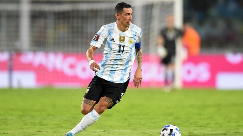 Ángel Di María volvió a ser uno de los destacados del elenco albiceleste