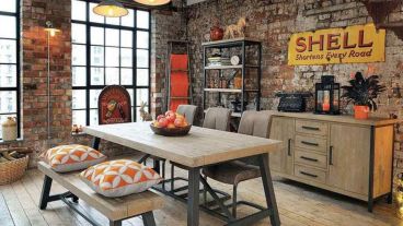 Madera, hierro y cuero son algunos de los materiales que más se utilizan