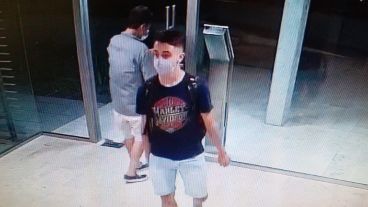 Las imágenes captadas por las cámaras de seguridad